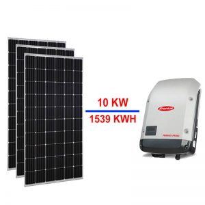 Combo điện mặt trời hoà lưới 10kw 1pha