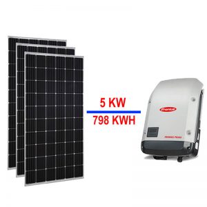 Combo điện mặt trời hoà lưới 5kw 1pha